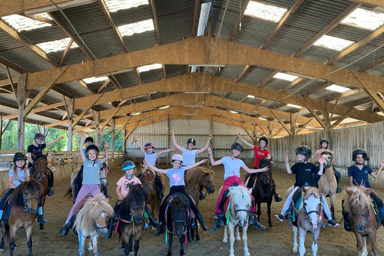 Image de Stage pour cavaliers à partir de 6ans du débutant au galop 1